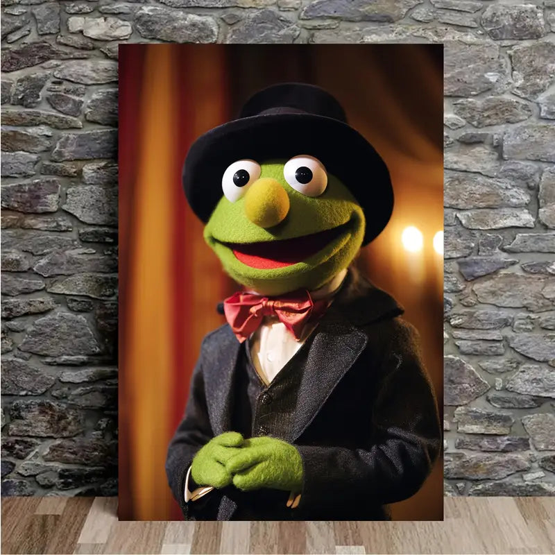 Muppet Show Canvas Wall Art Print 100% Australian Made 40x60cm Stretched Canvas Ready to Hang