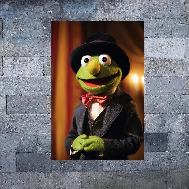 Muppet Show Canvas Wall Art Print 100% Australian Made 40x60cm Stretched Canvas Ready to Hang