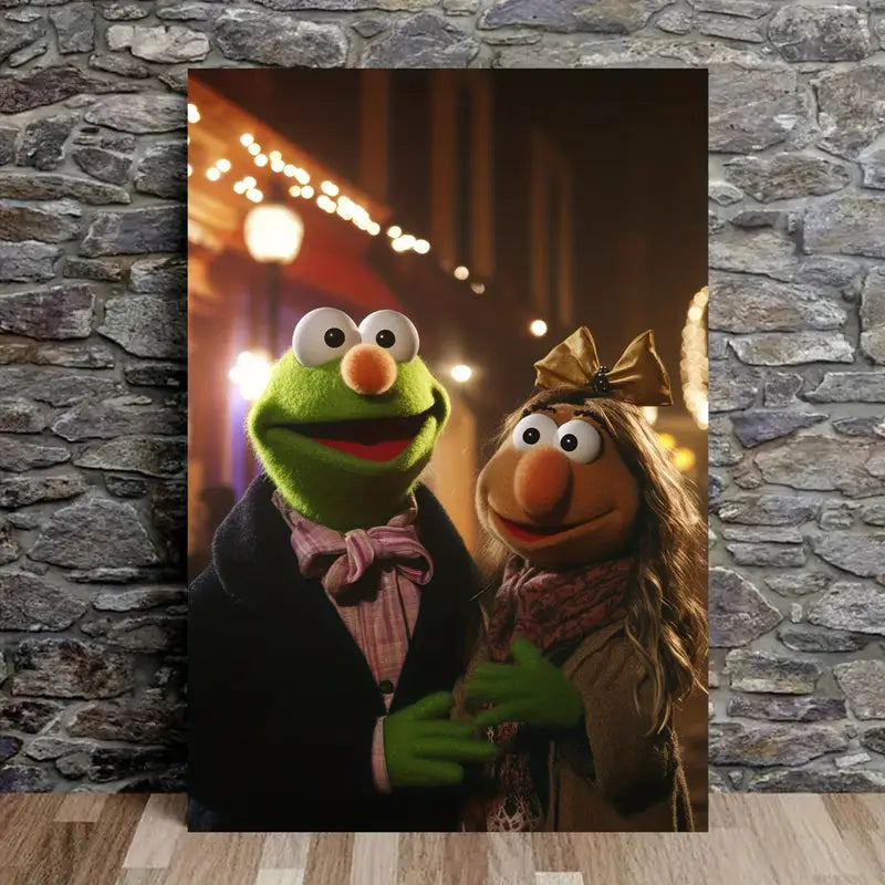 Muppet Show Canvas Print 100% Australian Made 40x60cm Stretched Canvas Ready to Hang