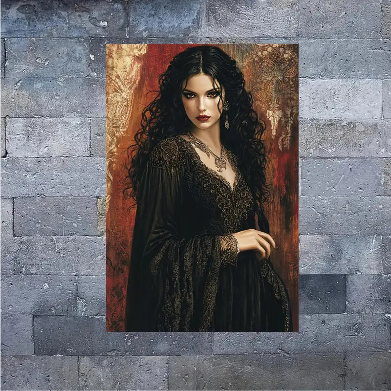 Chic Madari Canvas Print 100% Australian Made 40x60cm Stretched Canvas Ready to Hang