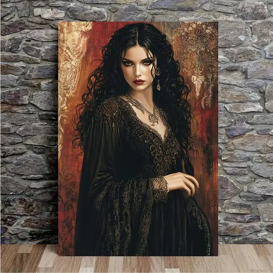 Chic Madari Canvas Print 100% Australian Made 40x60cm Stretched Canvas Ready to Hang