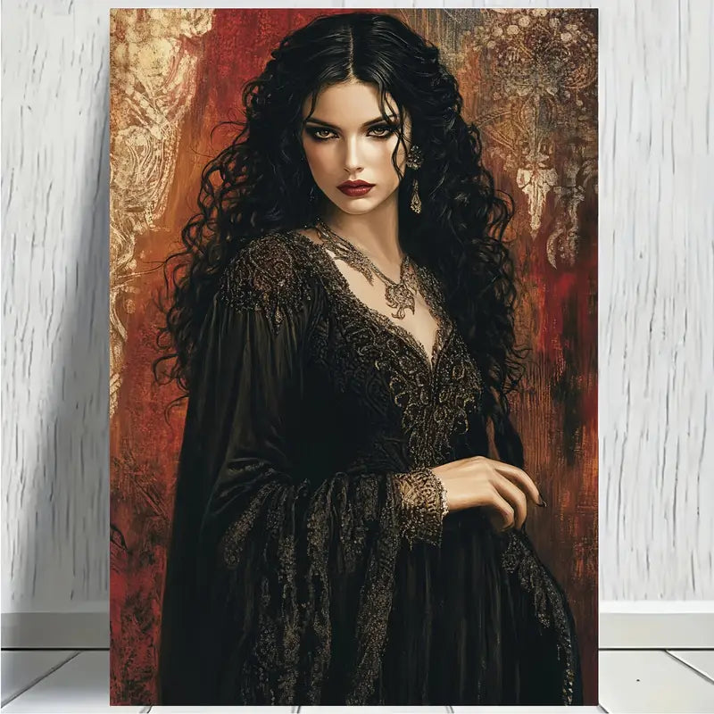Chic Madari Canvas Print 100% Australian Made 40x60cm Stretched Canvas Ready to Hang