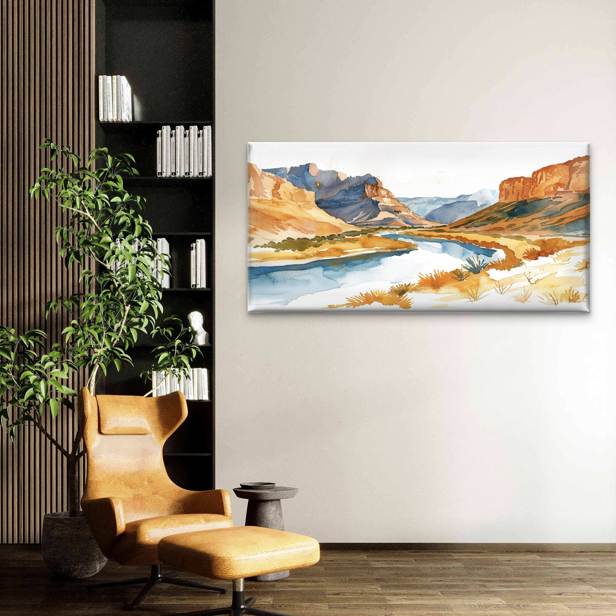 USA Grand Canyon Desert Wall Art Canvas Office Home Room Framed 120x60cm