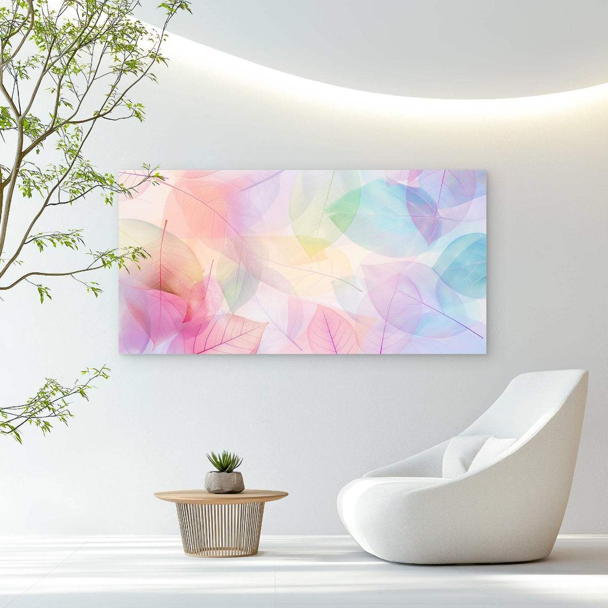 Radiant Petals Gilded Veins Wall Art Canvas Office Home Room Framed 120x60cm