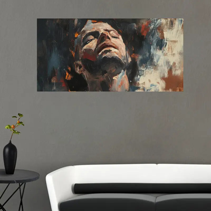 Abstract Human Figure Wall Art wall canvas office home room framed 120x60cm