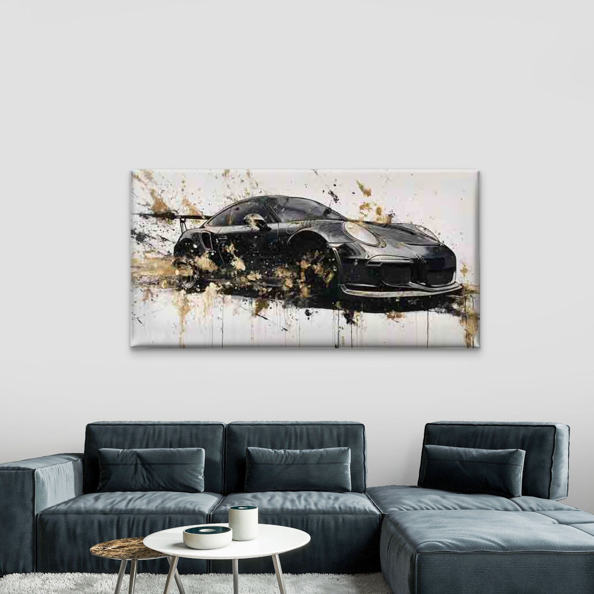 Passion The Art of Automotive Wall Art Canvas Office Home Room Framed 120x60cm
