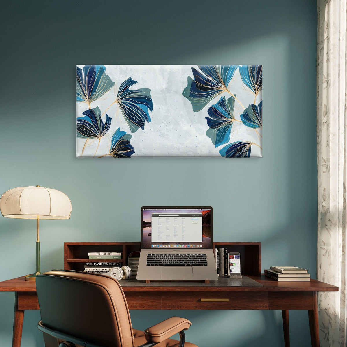 Mother Koala Joey Bear On Back Wall Art Canvas Office Home Framed 120x60cm