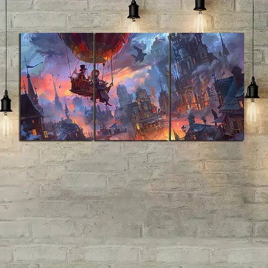 3pcs Nordic Modern Black and White Canvas Framed 40x60cm - High Quality Print 100% Australian Made Wall Canvas Ready to Hang