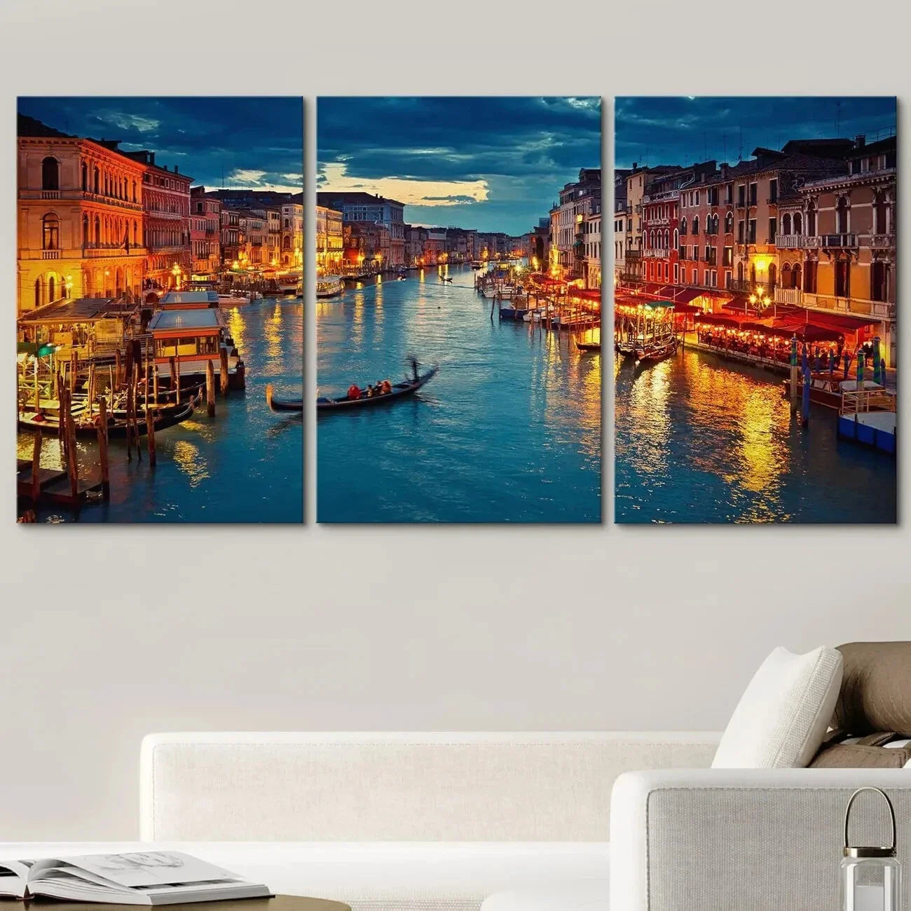 3pcs Nature Wilderness Rustic Scenic Metal Print Ready to Hang Art