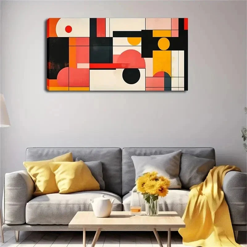 A Variety Of Irregular Shape Wall Art Canvas Office Home Room Framed 120x60cm