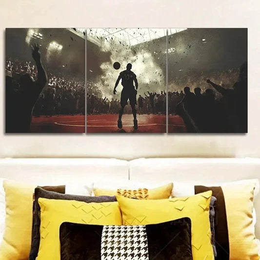 3pcs The winning goal Wall Art Set Canvas Framed 40x60cm - High Quality Print 100% Australian Made Wall Canvas Ready to Hang