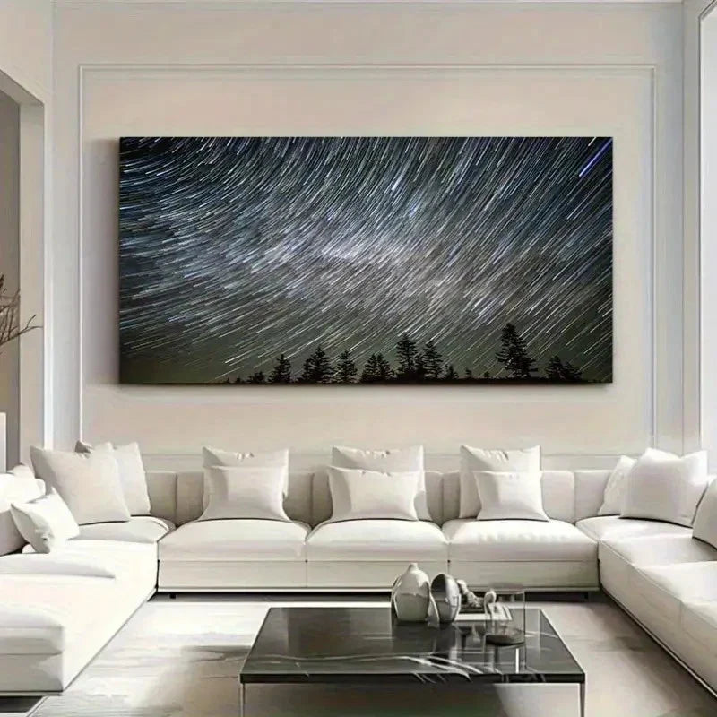 Contemporary Minimalist Mural Wall Art Canvas Office Home Room Framed 80x45cm