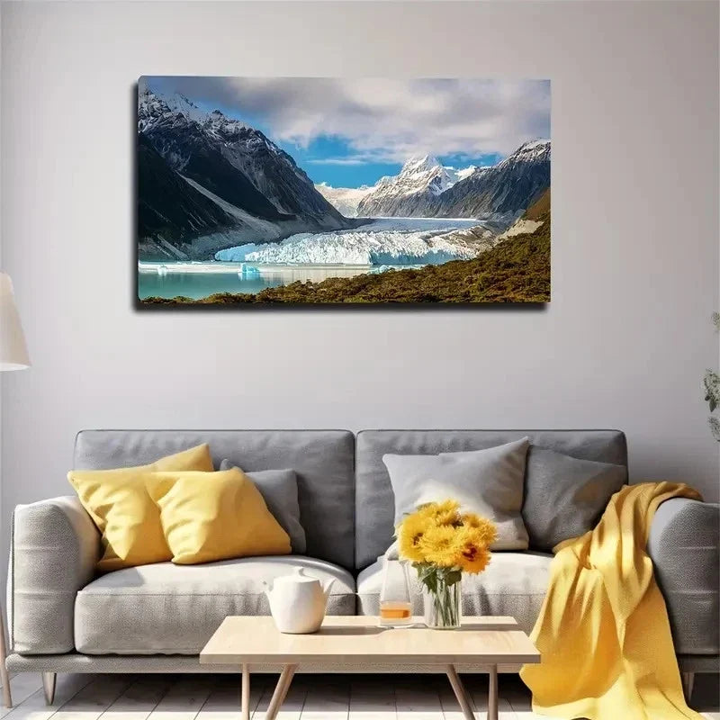 Stunning Landscape Perfect Wall Art Canvas Office Home Room Framed 80x45cm