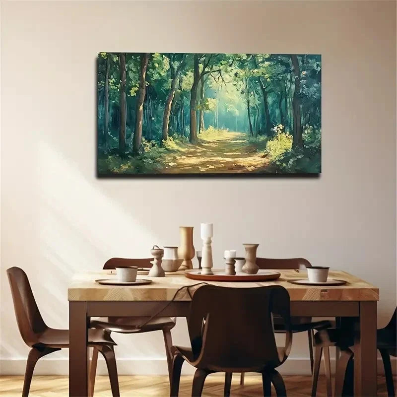 Edgeless Modern Decorative Wall Art Canvas Office Home Room Framed 80x45cm