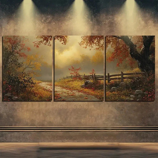 3pcs Exquisite Solid Nature Colorful Perfect Wall Art Set Canvas Framed 40x60cm - High Quality Print 100% Australian Made Wall Canvas Ready to Hang