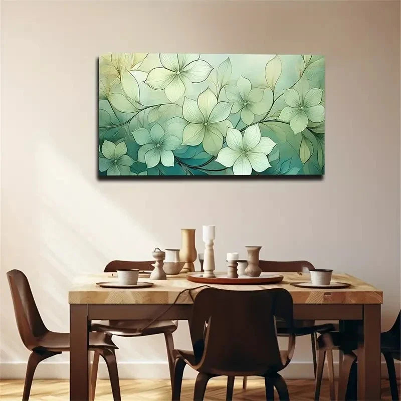 Rich Flowers Wildflowers Wall Art Canvas Office Home Room Framed 120x60cm