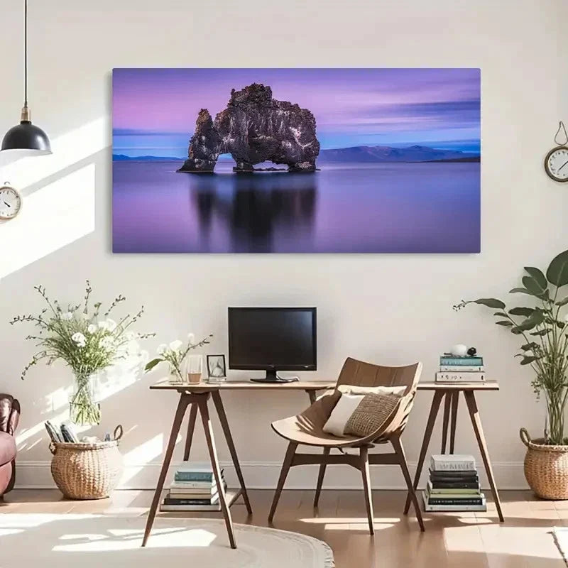 Seaside Vintage Contemporary Wall Art Canvas Office Home Room Framed 120x60cm