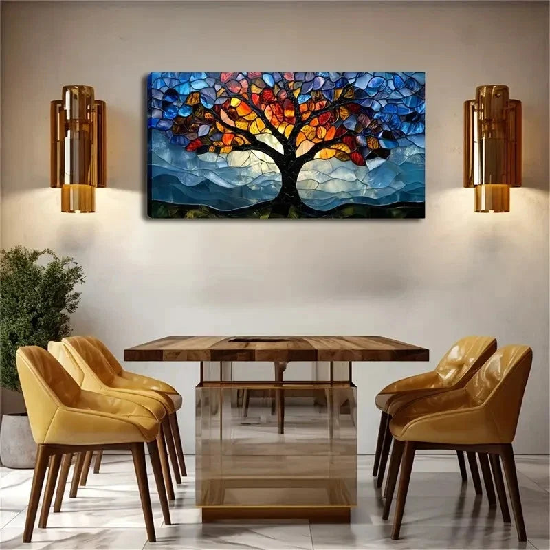Modern Minimalist Home Decor Wall Art Canvas Office Home Room Framed 120x60cm