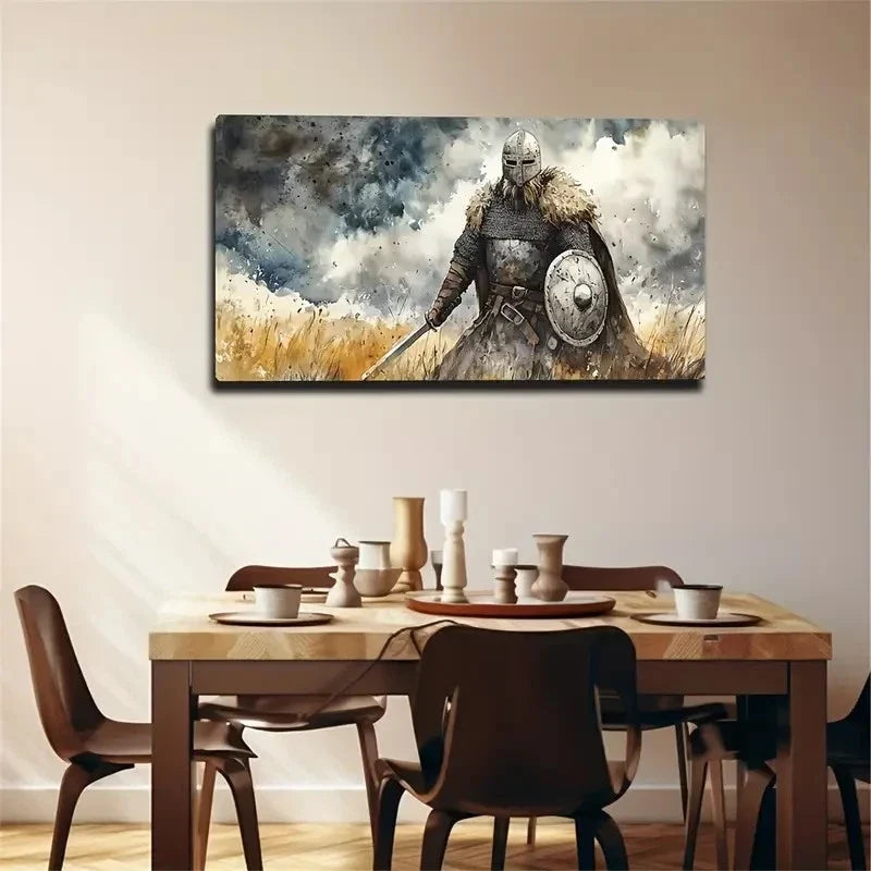 Dried Yellow Grass Landscape Wall Art Canvas Office Home Room Framed 120x60cm
