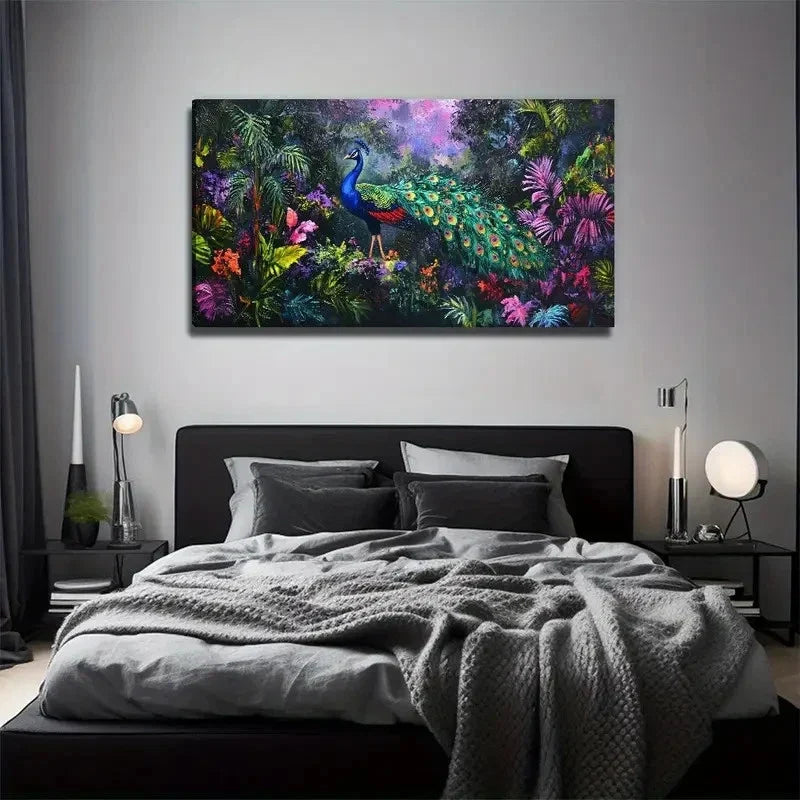 Artistic Interior Accent Wall Art Canvas Office Home Room Framed 80x45cm