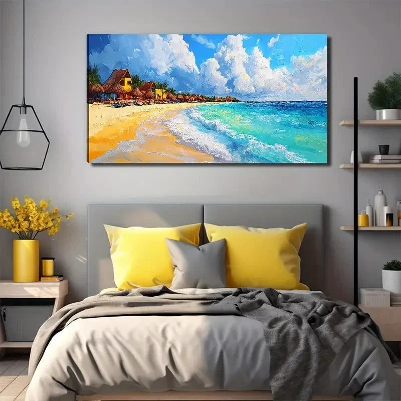 Decoration interior Perfect Wall Art Canvas Office Home Room Framed 80x45cm
