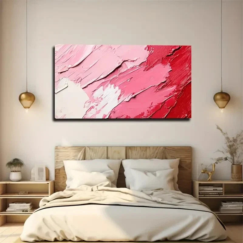 Minimalist Abstract Gradient Wall Art Canvas Office Home Room Framed 120x60cm