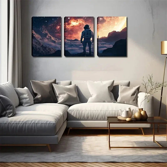 3pcs Magnificent And Spectacular Scenery Wall Art Set Canvas Framed 40x60cm - High Quality Print 100% Australian Made Wall Canvas Ready to Hang