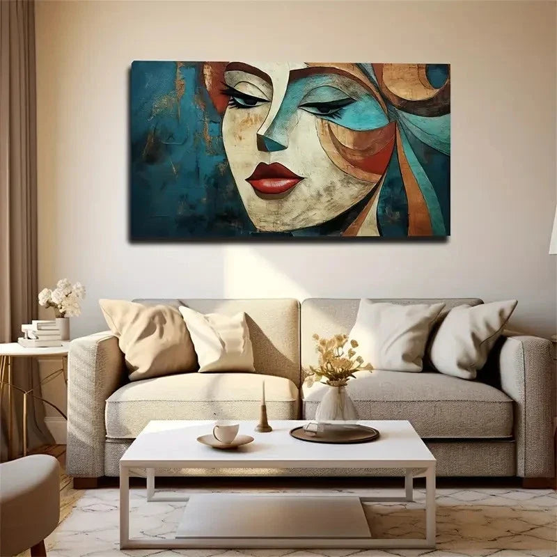 Exquisite Design Wall Art Canvas Office Home Room Framed 80x45cm