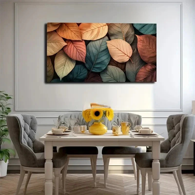 A Pattern Composed Of Multi-Col Wall Art Canvas Office Home Room Framed 120x60cm