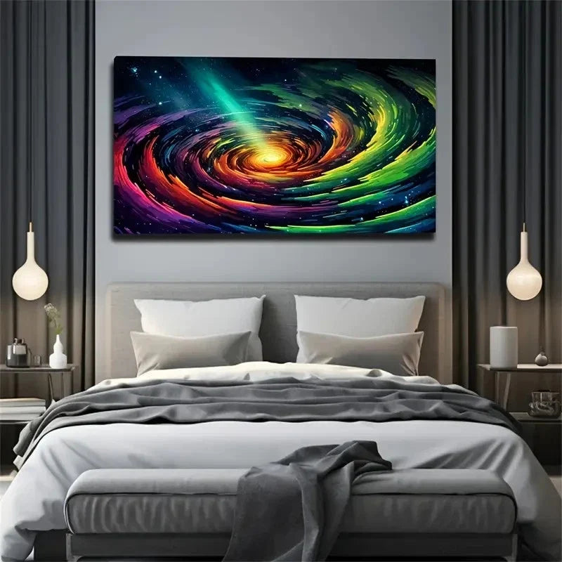 Magical Universe Difficult Wall Art Canvas Office Home Room Framed 120x60cm