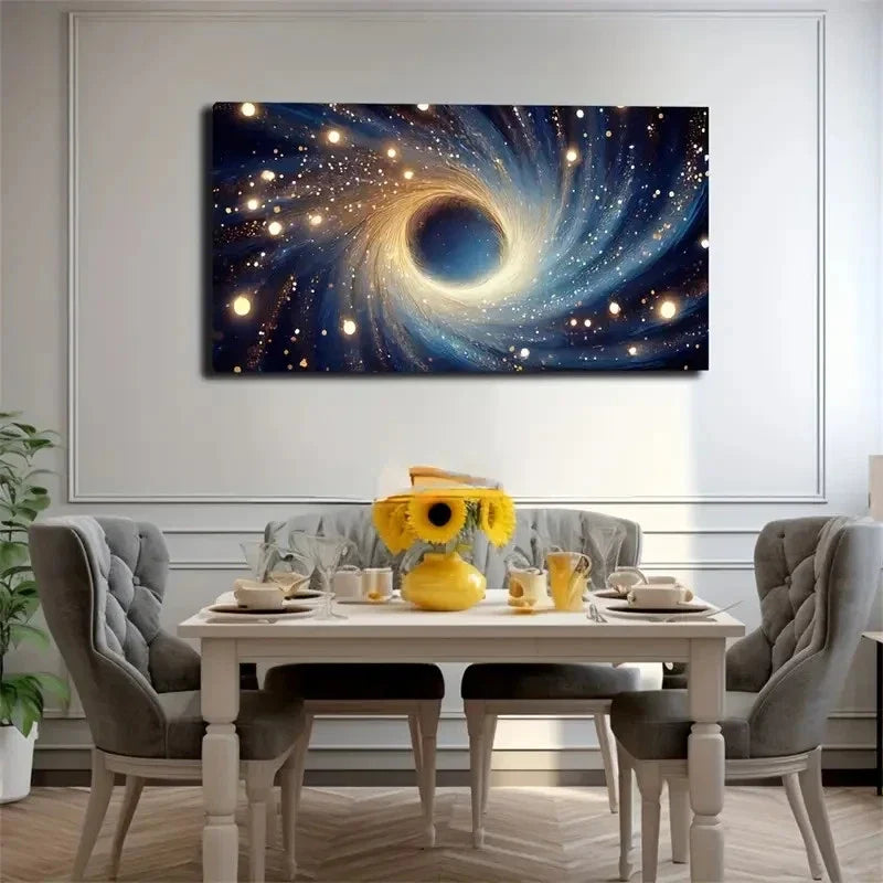 Abstract Space Abstract Space Wall Art Canvas Office Home Room Framed 120x60cm