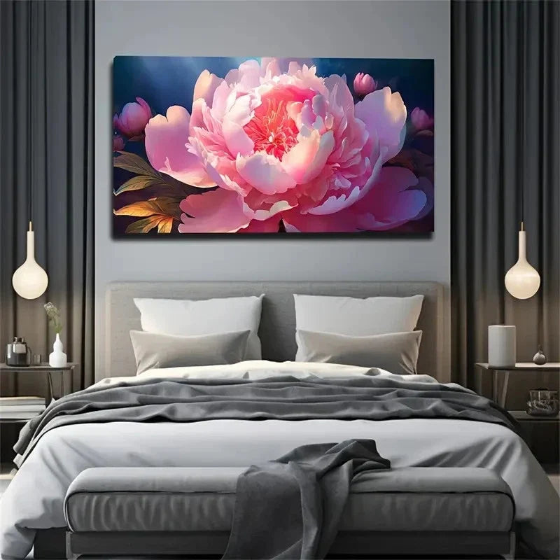 Exquisite Design Wall Art Canvas Office Home Room Framed 80x45cm