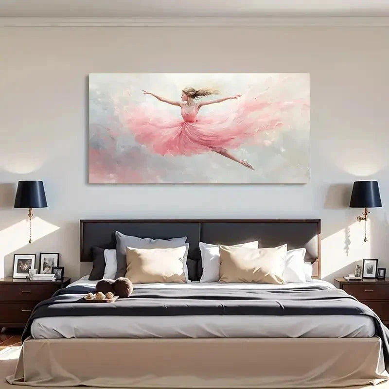 Transverse Orientation Deco Wall Art Canvas Office Home Room Framed 120x60cm
