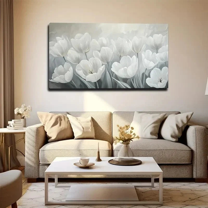 Features A Light Color Wall Art canvas office home room framed 120x60cm