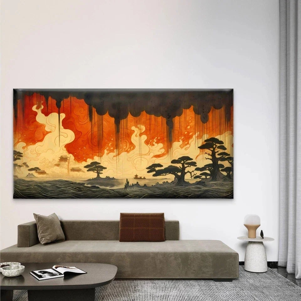 Lotus Isolated On White Wall Art Canvas Office Home Room Framed 120x60cm