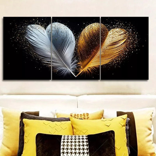 3pcs Mountain With Colorful Clouds Wall Art Set Canvas Framed 40x60cm - High Quality Print 100% Australian Made Wall Canvas Ready to Hang