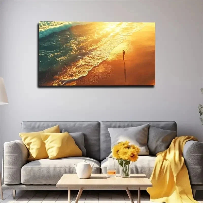 Bohemian Modern Abstract Tree Wall Art Canvas Office Home Room Framed 120x60cm