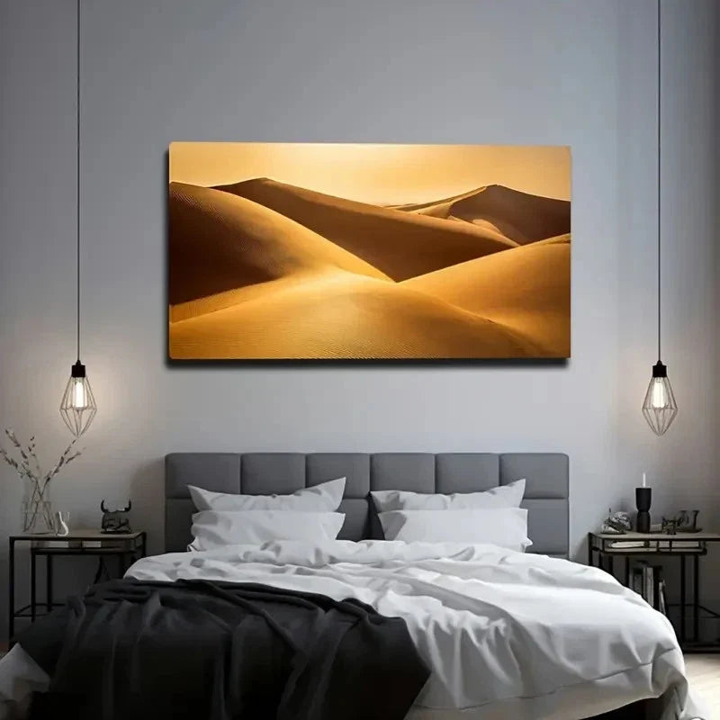 Infinite Possibilities Desert Wall Art Canvas Office Home Room Framed 80x45cm