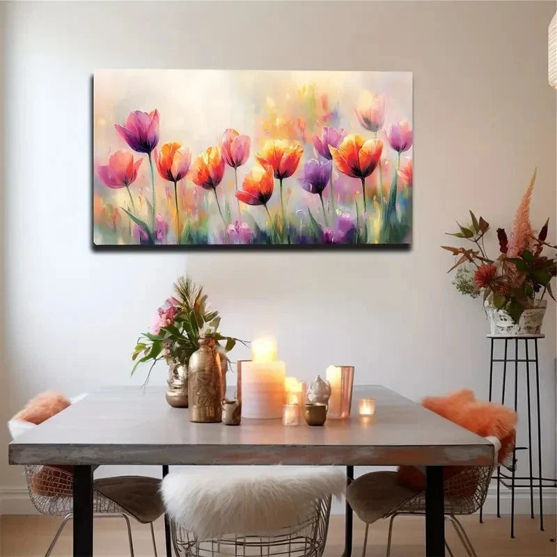 Modern And Simple Artistic Wall Art Canvas Office Home Room Framed 80x45cm