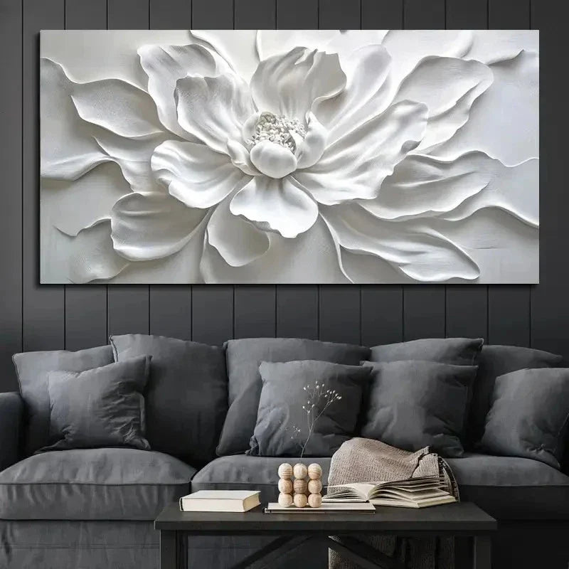 Modern Contemporary Large Mural Wall Art Canvas Office Home Room Framed 80x45cm