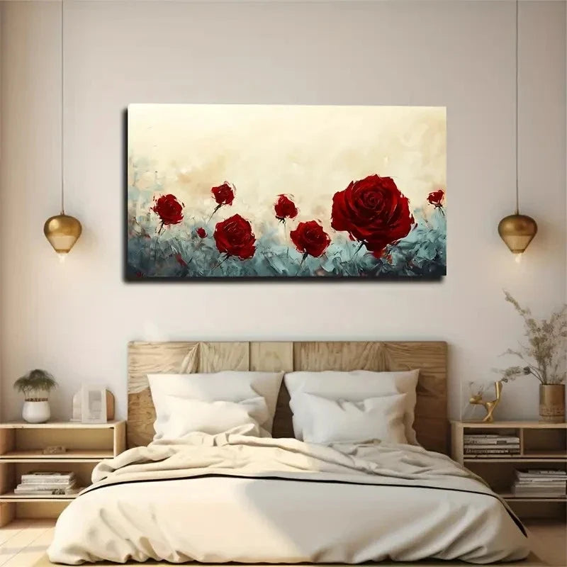 Interwoven Light Blue And Gray Wall Art Canvas Office Home Room Framed 120x60cm