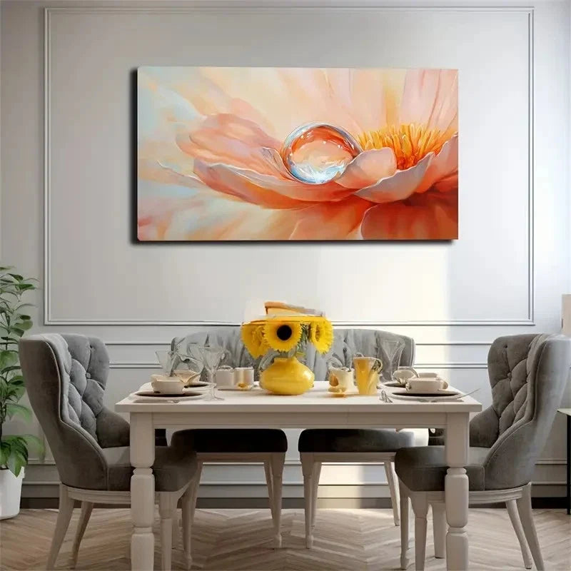 Representational Style Wall Art Canvas Office Home Room Framed 80x45cm