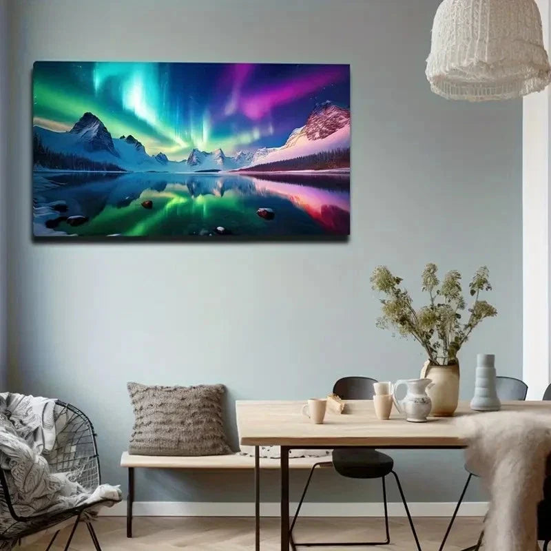 Colorful Exquisite Wall Art Canvas Office Home Room Framed 80x45cm
