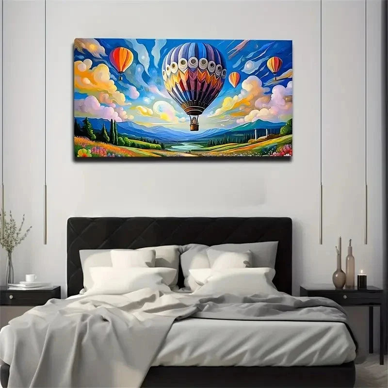 Strong Sense Of Form Wall Art Canvas Office Home Room Framed 80x45cm