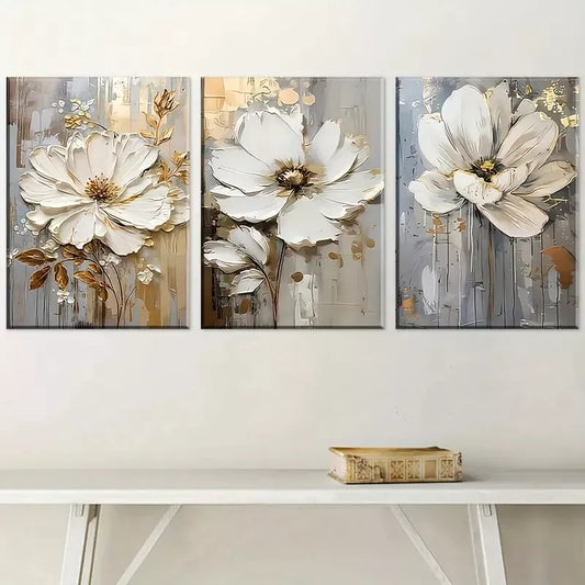 3pcs Modern Abstract Fashion Light Luxury Wall Art Set Canvas Framed 40x60cm - High Quality Print 100% Australian Made Wall Canvas Ready to Hang