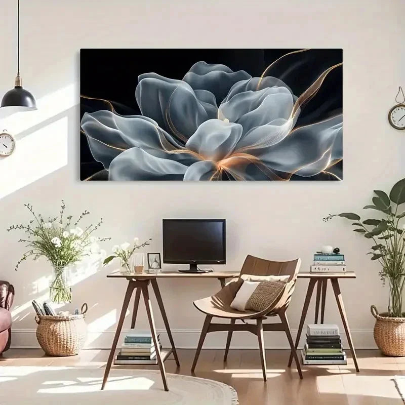 Spring & Winter Landscape Wall Art Canvas Office Home Room Framed 120x60cm