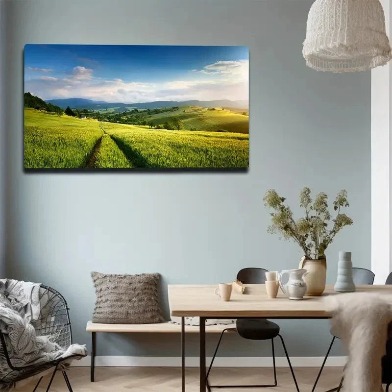 Beautifully Designed Wall Art Canvas Office Home Room Framed 120x60cm