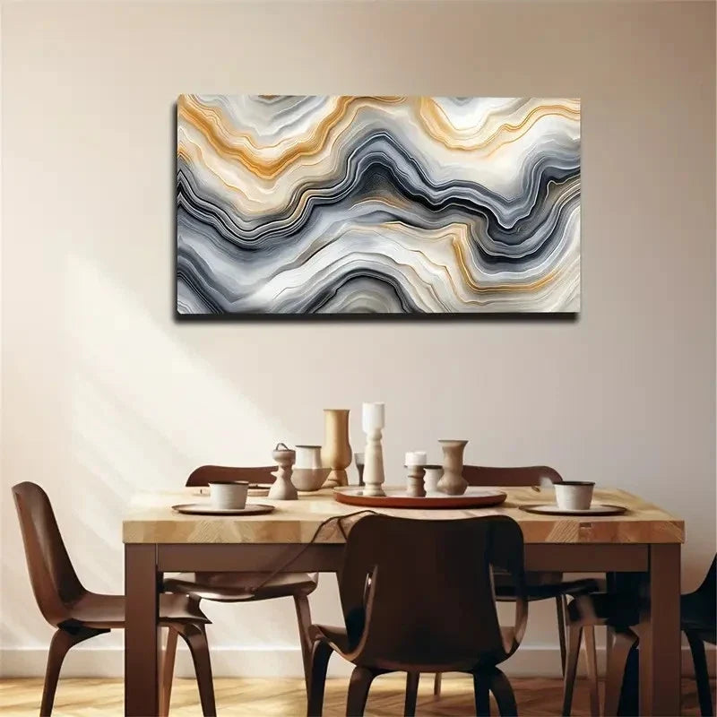 Without Frame Modern Simple Wall Art Canvas Office Home Room Framed 120x60cm