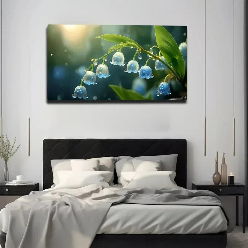 Warm Color Background Wall Art canvas office home room framed 120x60cm