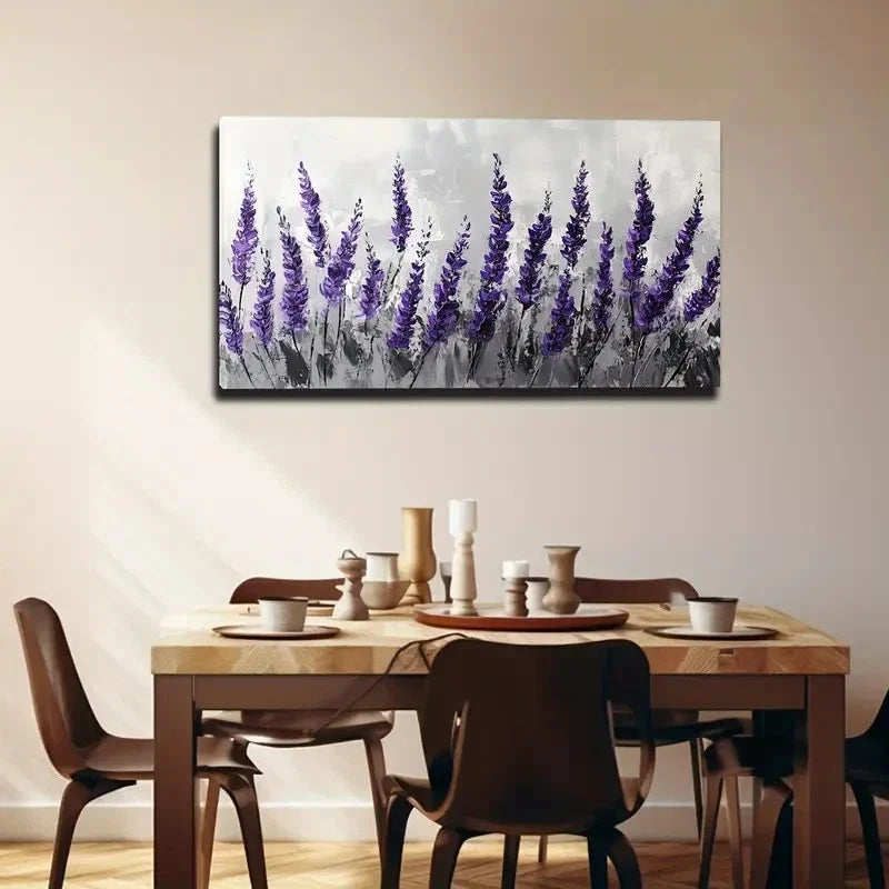 Grey and White Tones Wall Art canvas office home room framed 120x60cm